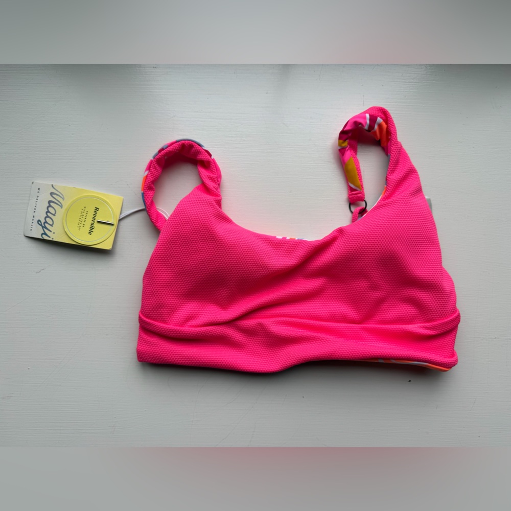 NWT reversible Maaji bralette bikini top sz Small